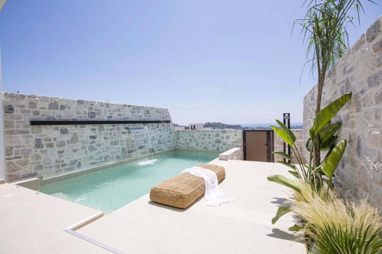 Muses Of Art Villas Afántou Exterior foto