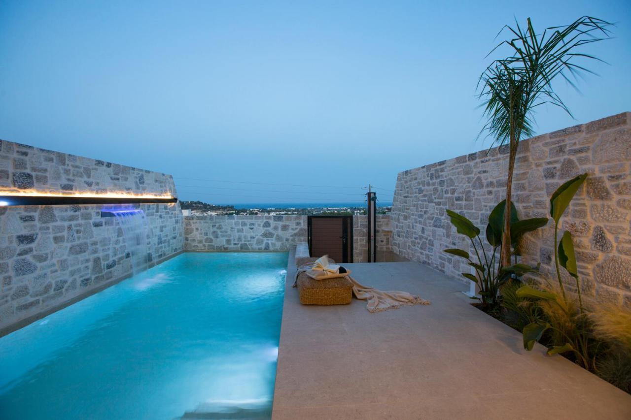 Muses Of Art Villas Afántou Exterior foto