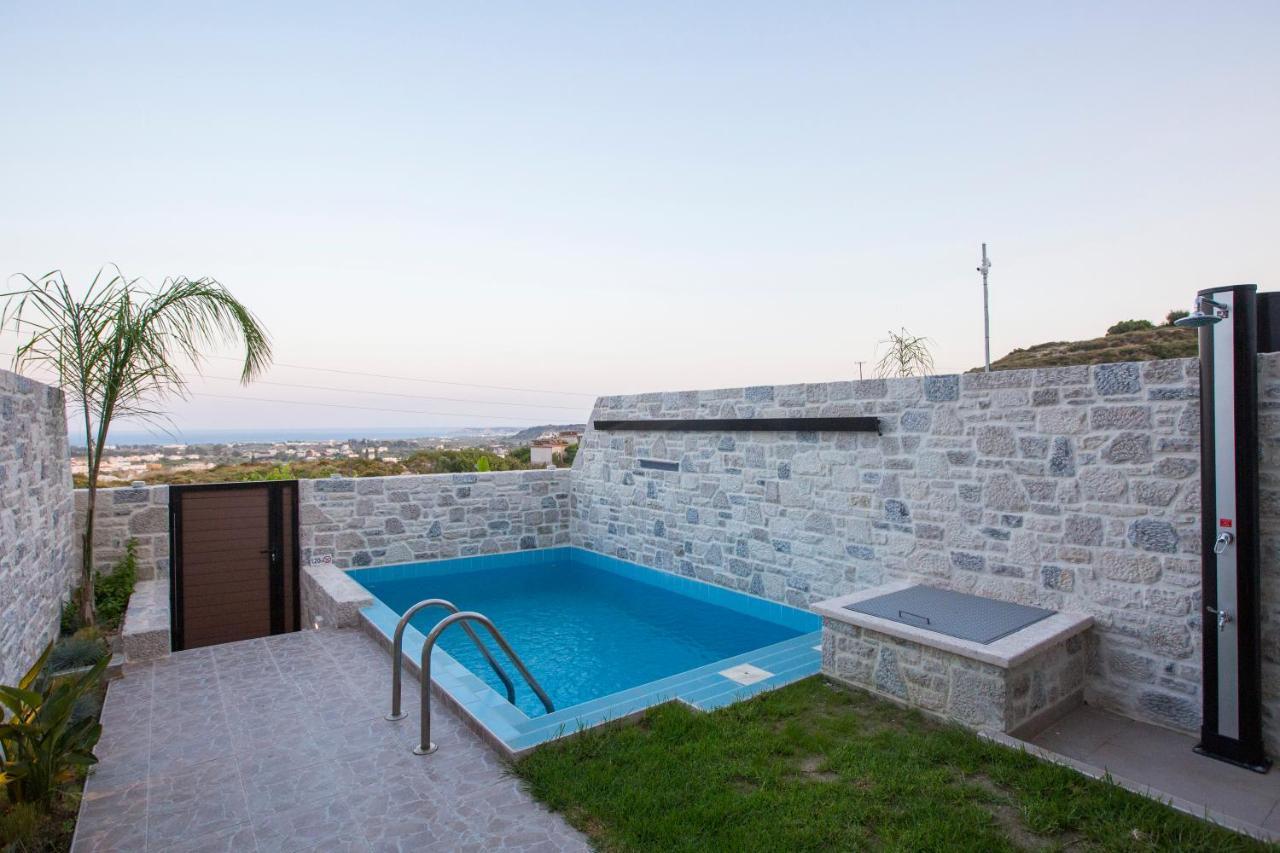 Muses Of Art Villas Afántou Exterior foto