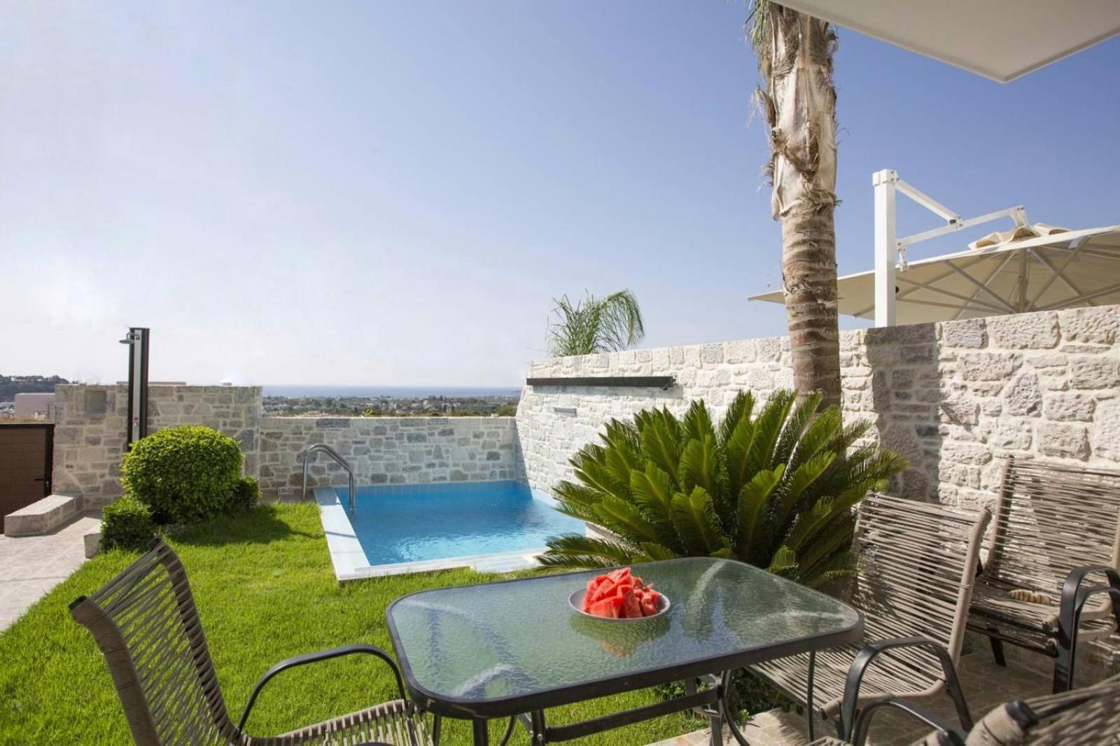 Muses Of Art Villas Afántou Exterior foto